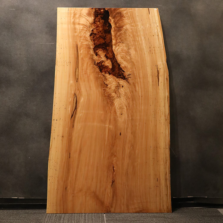 一枚板 トチ 393-9 (W180cm): ダイニングテーブル 一枚板専門通販 