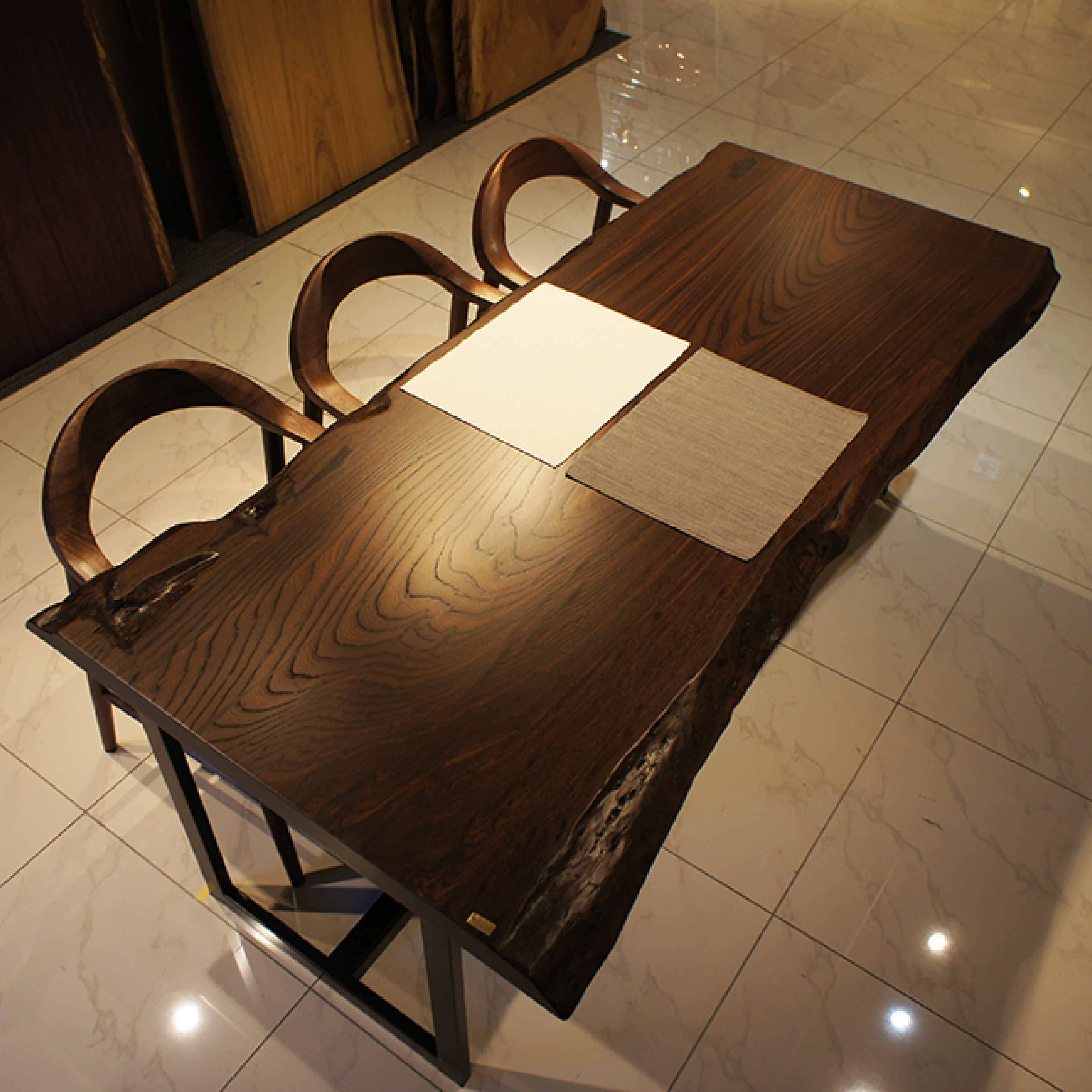 欅テーブル天板 座卓 ダイニングテーブル天板 無垢材 一枚板 幅広 磨き ...