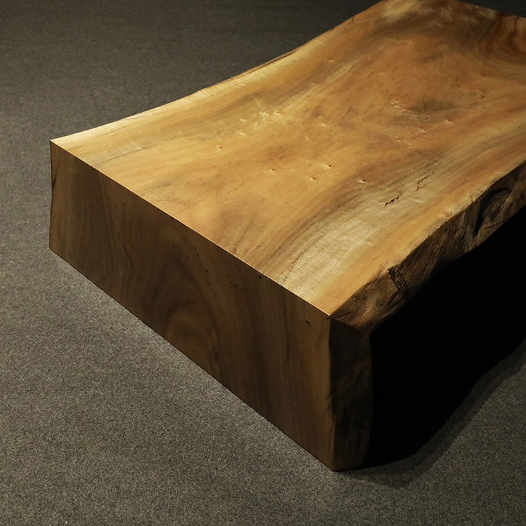 一枚板　クス / 楠　フォールド　9-13（脚set）　(W120cm)