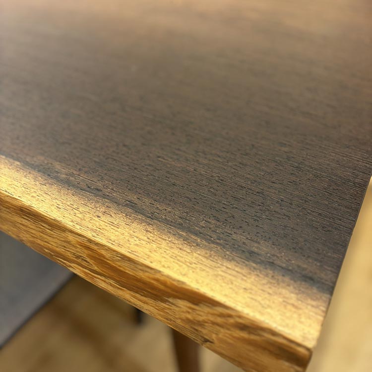 一枚板　ウェンジ　705-3/3-3-3　(W180cm)　アウトレット品　ダイニングテーブル
