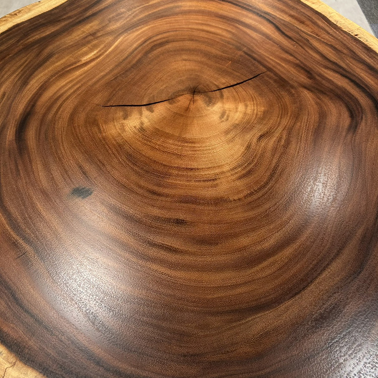 一枚板　モンキーポッド　輪切り 134-A-8-1　(W107cm)