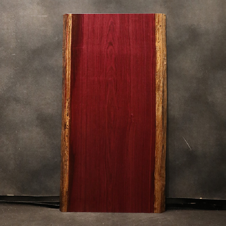 一枚板 パープルハート 704-8-1 (W150cm): ダイニングテーブル 一枚板
