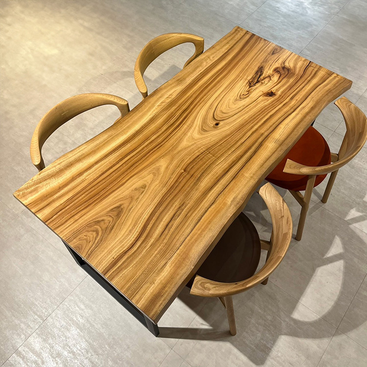 一枚板 クス / 楠 7-5 (W150cm) ダイニングテーブル: ダイニング 一枚板 クス / 楠 7-5 (W150cm) ダイニングテーブル: ダイニング