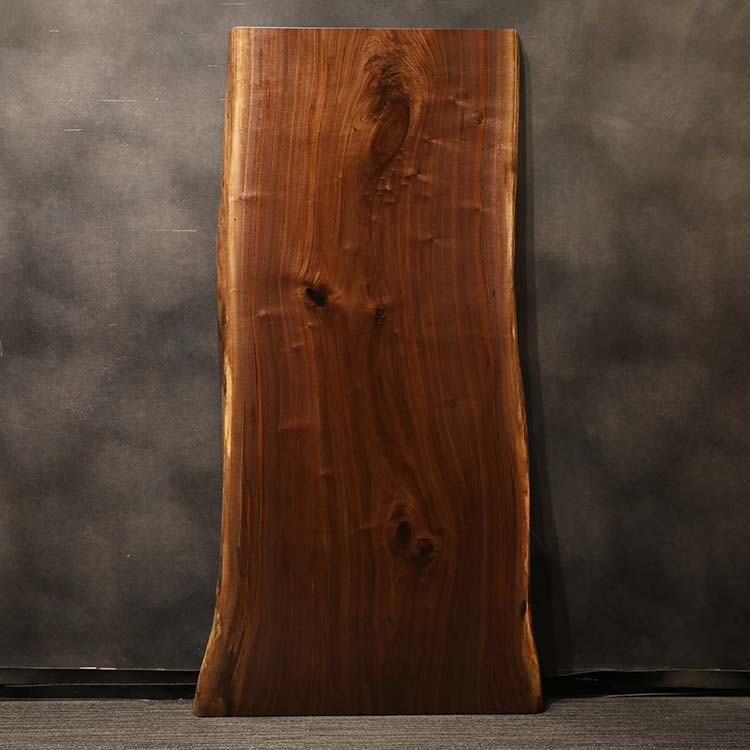 一枚板　ウォールナット(杢)　5035-2-9　(W210cm)