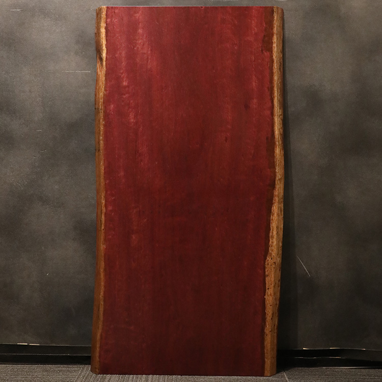 一枚板　パープルハート(杢)　654-2/2-15-2　(W180cm)