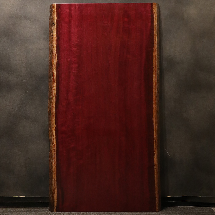 一枚板　パープルハート(杢)　654-2/2-7-2　(W190cm)