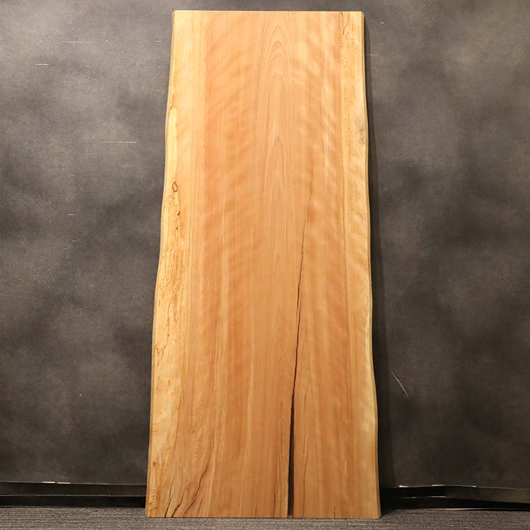 一枚板　マカバ / 真樺(杢)　5020-8　(W200cm)　ダイニングテーブル