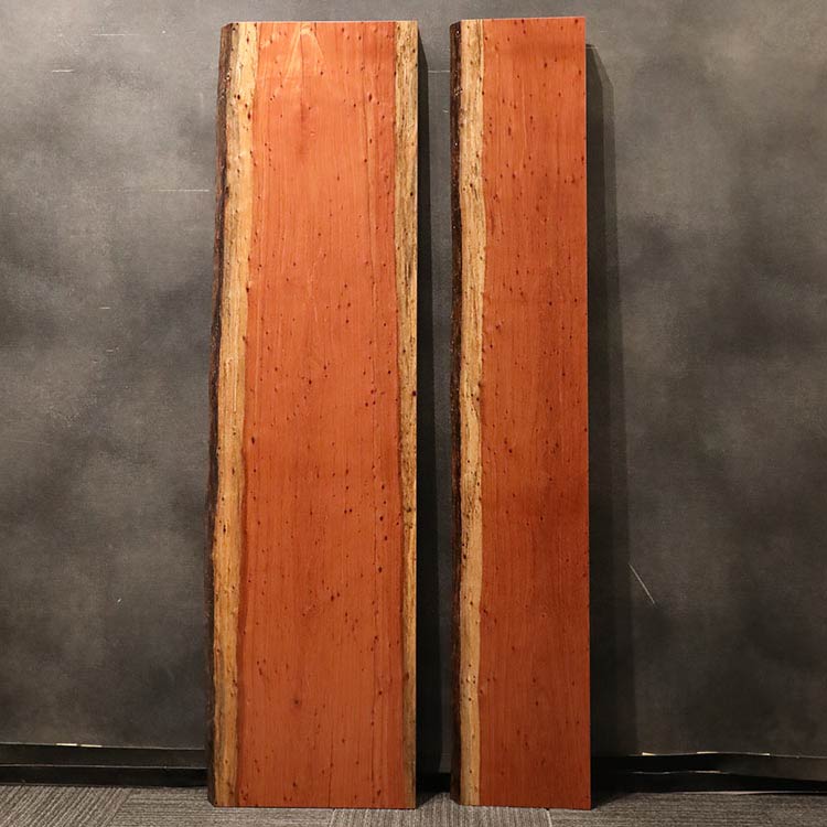 一枚板　レッドオバンコール　1802-6-2+6-3　(W190cm)