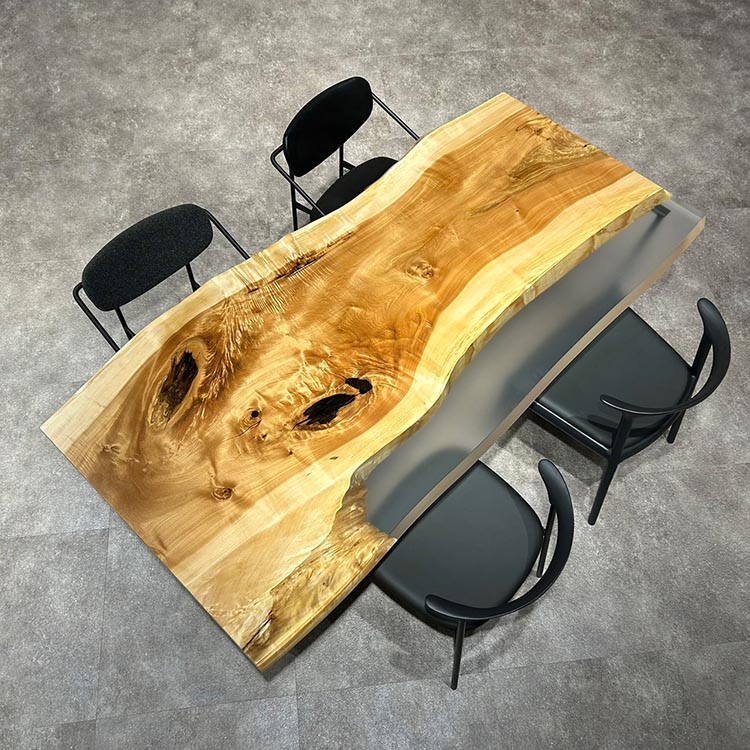 RESIN　トチ / 栃(杢)　1065-8　(W190cm)