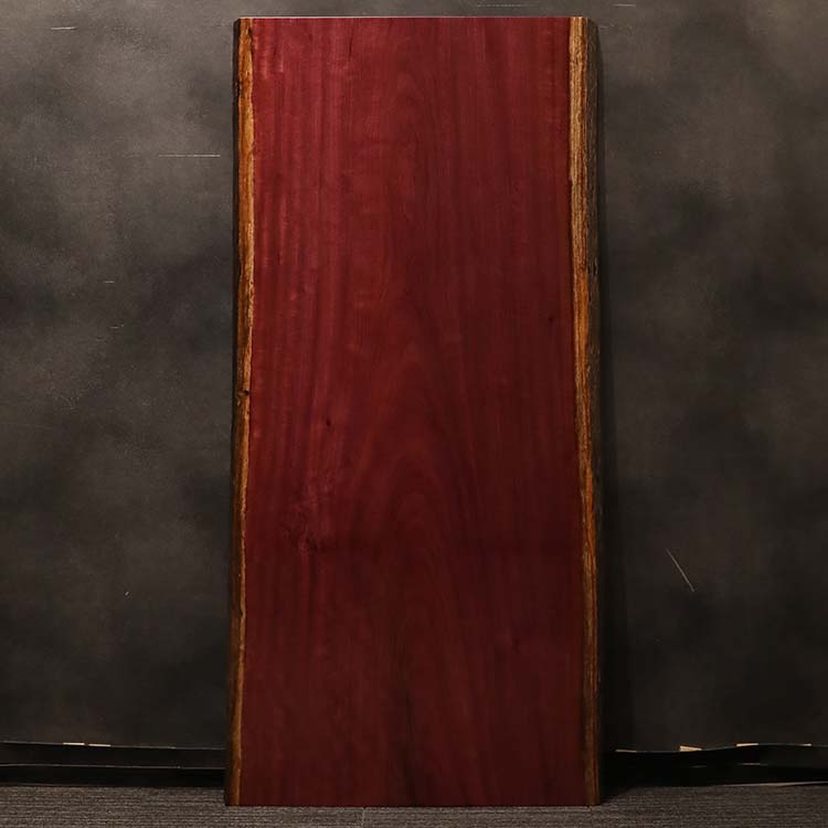 一枚板　パープルハート(杢)　322-11-2　(W180cm)