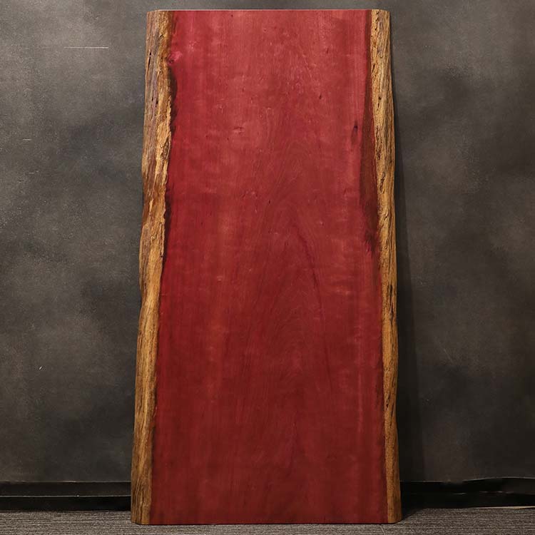 一枚板　パープルハート　324-9-3　(W160cm)　ダイニングテーブル