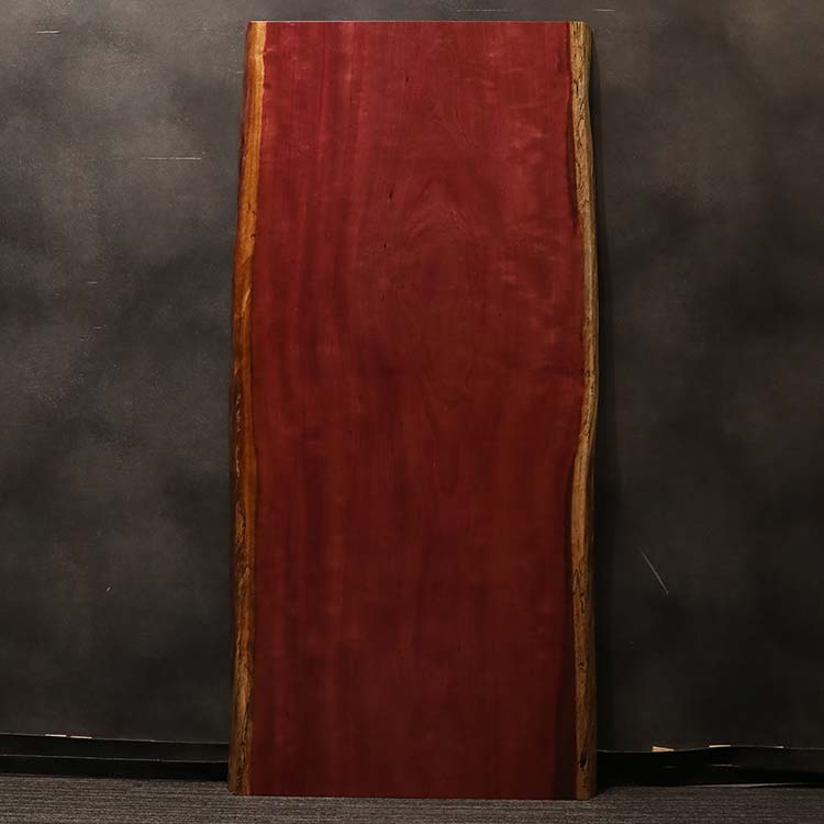 一枚板　パープルハート(杢)　324-10-1　(W180cm)