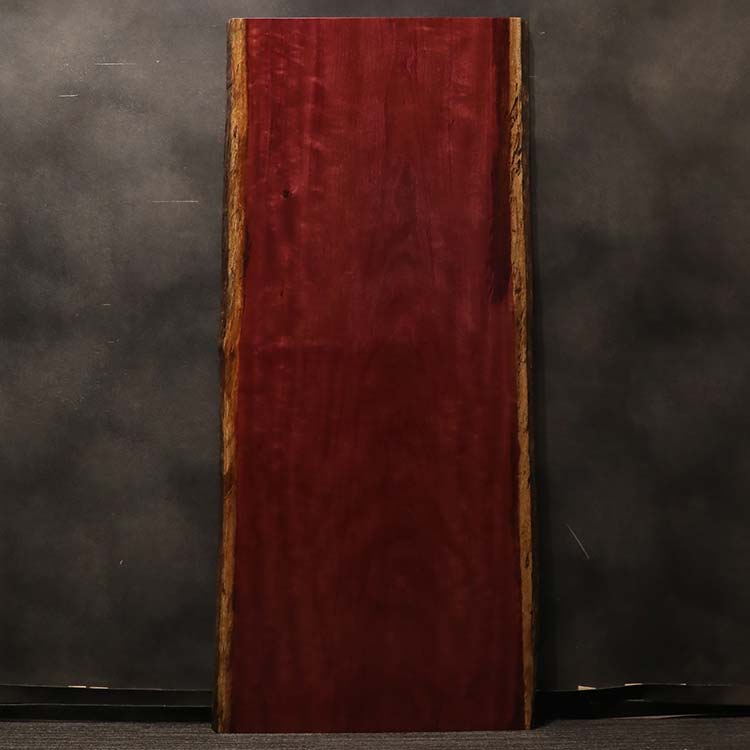 一枚板　パープルハート(杢)　324-10-2　(W200cm)　ダイニングテーブル