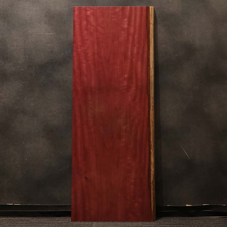 一枚板　パープルハート(杢)　324-12-3　(W170cm)　デスク