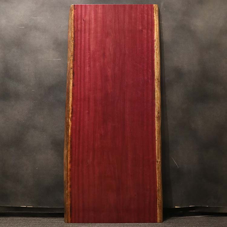 一枚板　パープルハート(杢)　326-4-2　(W200cm)　ダイニングテーブル