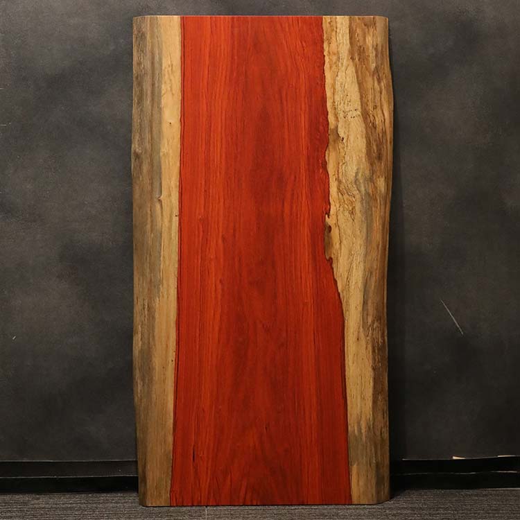 一枚板　パドック(杢)　302-15-1　(W140cm)　ローテーブル