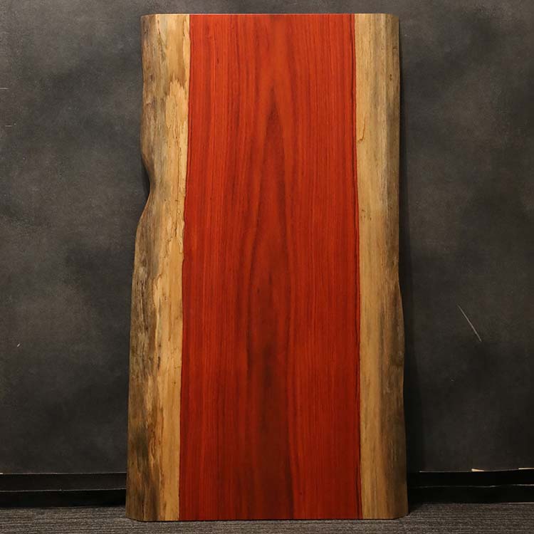 一枚板　パドック(杢)　302-15-3　(W140cm)　ローテーブル
