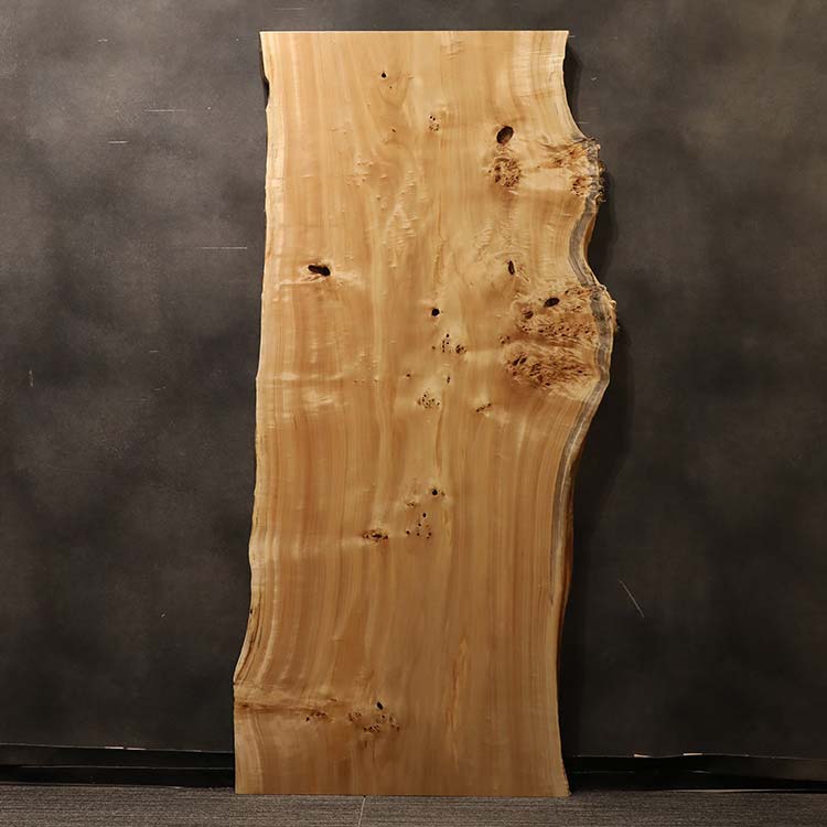f48 美品 ポプラ一枚板 座卓