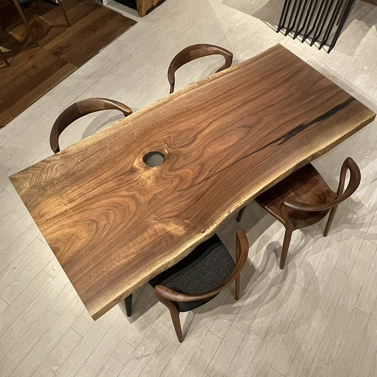 一枚板　ウォールナット　1755-5　(W200cm)